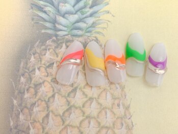 ネイルサロン&スクール ジーナ(GINA)/人気!ネオンネイル