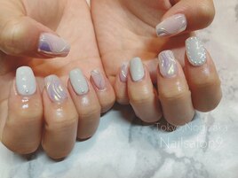オーロラパウダー×うねうね
