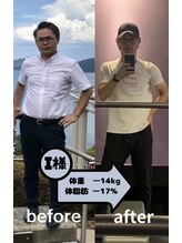 エクストリームパーソナルジム(X-TREME)/お客様ビフォーアフター 3