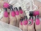 グラデーションネイル8500円