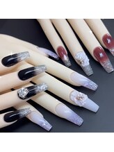 プールヴー☆オングル/成人式ネイル