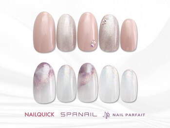 ネイルクイック 新越谷店/春のシンプルデザイン