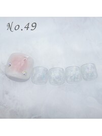 フットネイル：No.49