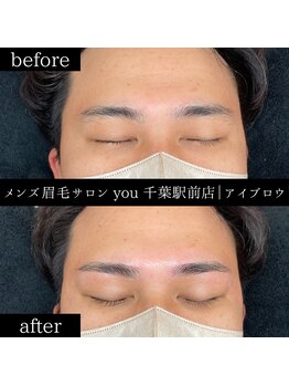 ユー 千葉駅前店(you)/メンズ眉毛/メンズ眉/千葉駅