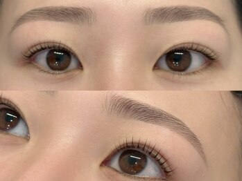 ワンネス(One'Ness)の写真/朝のメイク時間短縮に♪平行まつ毛を根本からしっかりと立ち上げ,自然な仕上がりと,目元パッチリで目力UP◎