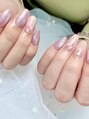 イリゼフルール 代官山店(irisee fleur) 桜ホロとオーロラの桜ネイル♪