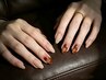 【Hand】秋ネイルSNSに大人気のワンカラー&ニュアンスネイル登場☆♪ ￥7500円