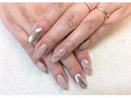 Y -367 大理石・ミラーネイル
