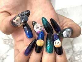 3dネイル ミニキャラ
