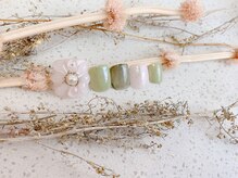 ネイルサロン&スクール ジーナ(GINA)/ぷくぷくお花ネイル