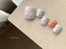 桜フットネイル