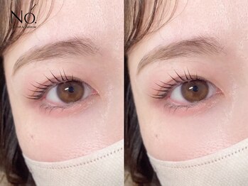 ナンバー(No.)の写真/【マツエクも可能なまつ毛パーマ♪】お客様に合った理想のお目元をご提供☆ナチュラル~華やか系まで可能◎