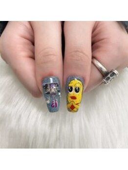 プリュム(Plume)/3D/推しネイル/痛ネイル