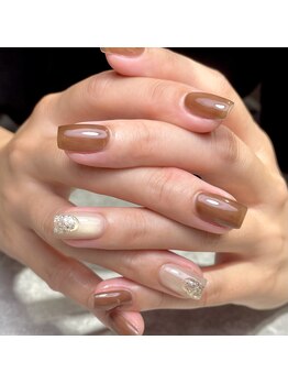 ネイルズ ヒマワリ(Nails Himawari)/【前田担当】定額ミディアム