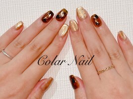 秋色ゴールドべっ甲