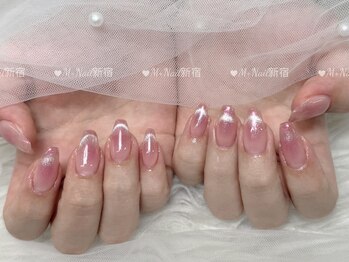 エムプラスネイル 新宿(M+Nail)/長さ出し★チークマグネット