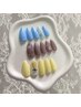 ○4・5月限定○春フラワーデザイン3種／カラー変更OK／￥10500→￥7000