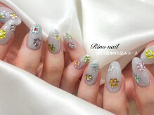 リノ ネイル(Rino nail)/キラキラネイル　80719