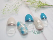 ネイリット 銀座(Nailit)/タイダイネイル ¥8200【¥8020】