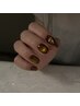 甘過ぎない光の奥行き感　magnet or flash nail
