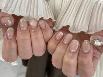 ネイルメゾン 池袋店(NAIL MAISON)/うるうるフレンチ¥10550