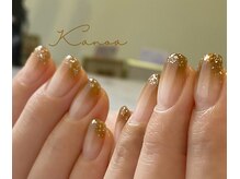 根本を薄くフラットにしてるので伸びてきてもシルエットが綺麗☆