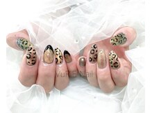 ヴリエ 小作店(VURIE)/レオパード×マグネットネイル