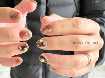 アプリシーエイトネイル(appreciate nail)/フルデザイン♪