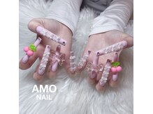 アモ ラブネイルズ(AMO Love nails)の雰囲気（ロングネイルも可能です♪時短施術!）