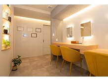 人目を気にせずトリートメントができる全室個室完備。