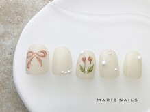 マリーネイルズ 大阪梅田店(MARIE NAILS)/新規様7000円 0424c リボン