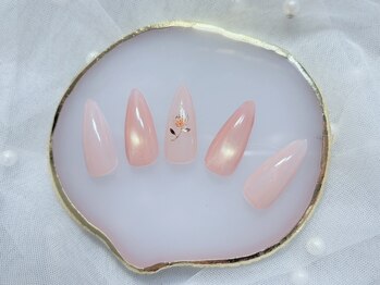 Cielan 【パラジェル/フィルイン】の写真/毎月変わる定額デザインで、指先から季節を楽しもう♪【シンプル定額7500円】で爪を守りながらおしゃれに！