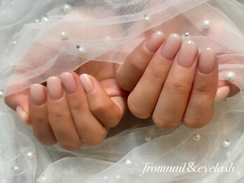 フロムネイルアンドアイラッシュ 神戸三宮(from nail&eyelash)/パラジェル取扱/フィルイン施術