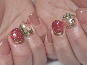 メルシー ネイル(mercii nail)/クリスマスチェック