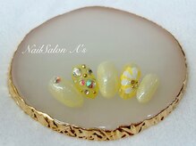 アズ(A's)/お花＆キラキラネイル