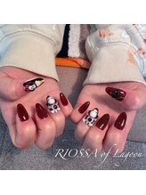 リオッサ オブ ラグーン(RIOSSA of Lagoon)/ツイードネイル×キャラネイル