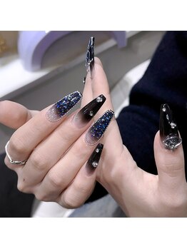 クイーンズビューティーサロン 新宿本店(Queen's beauty salon)/チップ長さ出しアートやり放題