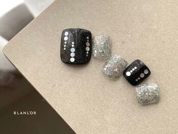 ネイルサロン ブランロール 三軒茶屋店(Blanl'or)/ホログラムネイル×キラキラ