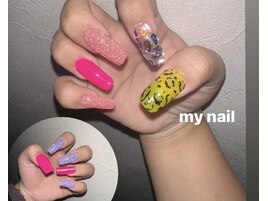 My nail/派手ネイル