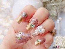 ネイリックス 栄ガスビル(NAILX)/フラッシュ×ミラーネイル♪