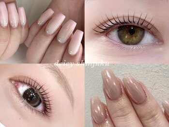 デイシー ネイルアンドアイラッシュ 新宿(deicy)の写真/毎月通いやすい価格でいつもきれいな指先とお目元に♪ネイル/まつ毛どちらも対象メニューございます◎