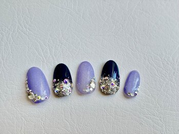 カミアンユイヤ ネイルラボ(KAMIANYUIYA Nail LAB)/キラキラデザイン