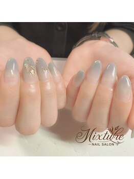 ミクスチャー(mixture)/グレーグラデーション