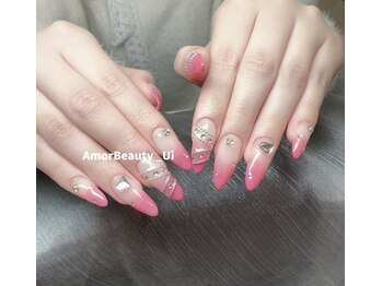 アモールビューティー 新宿店(Amor Beauty)/チップ長さだし10本アートし放題
