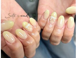 ～バターイエロー×リボン～