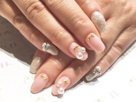 さくらんぼネイル