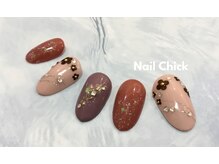 ネイルチックコウベ 銀天街店(Nail Chick kobe)/ホロフラワーネイル