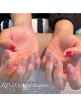 リオッサ オブ ラグーン(RIOSSA of Lagoon)/ワンホンネイル×リボンネイル