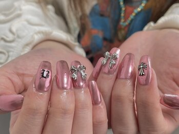 アンネ 表参道(ANNE)/【Hand】ピンクミラー