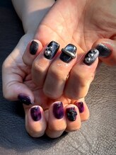 ラブラドライト(LABRADRITE)/ダークトーンショートスクエア